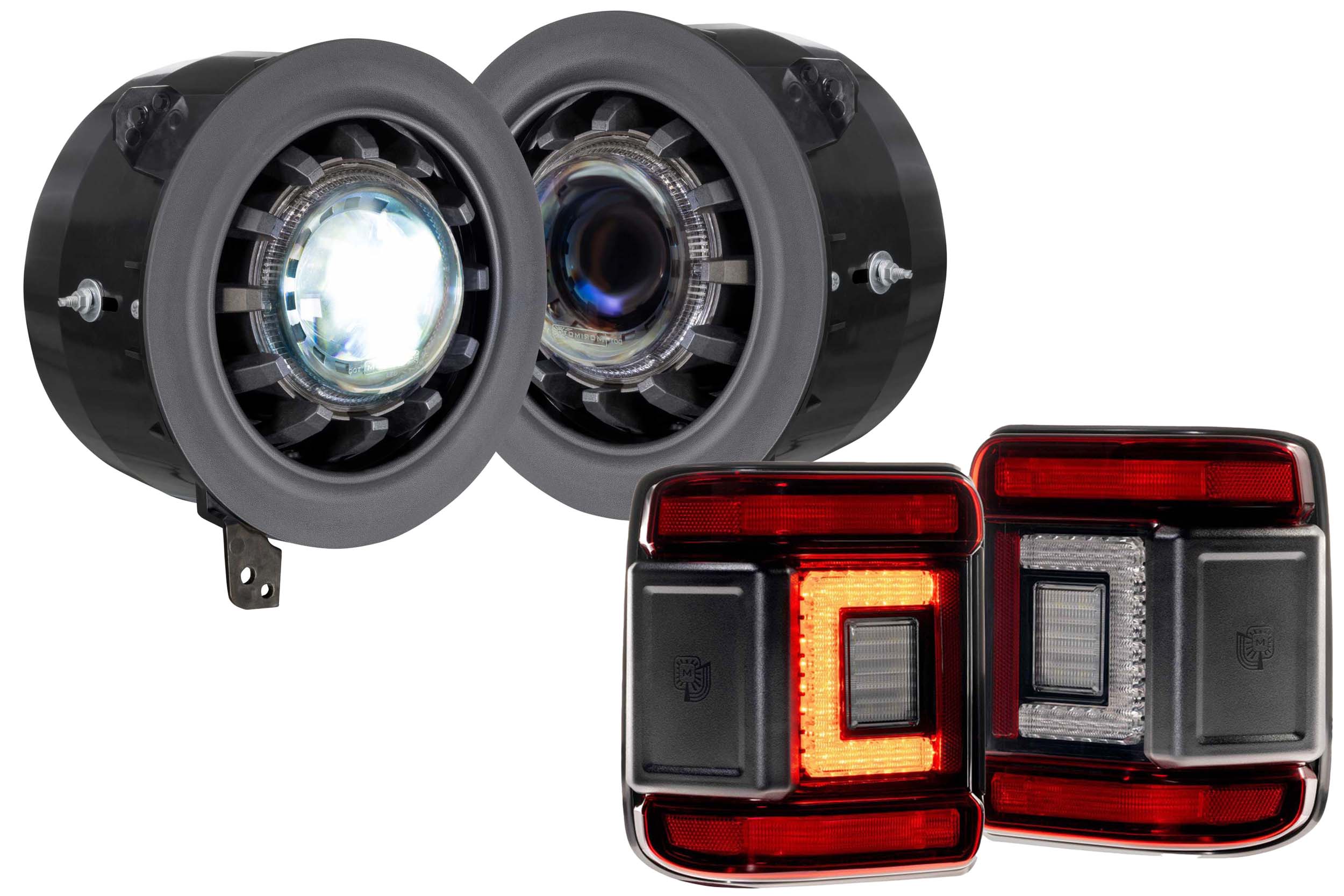 Jeep Wrangler JL (2018+) Headlight & Tail Light Combo